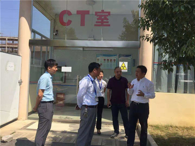 热烈欢迎高新区领导、专家莅临五院指导工作