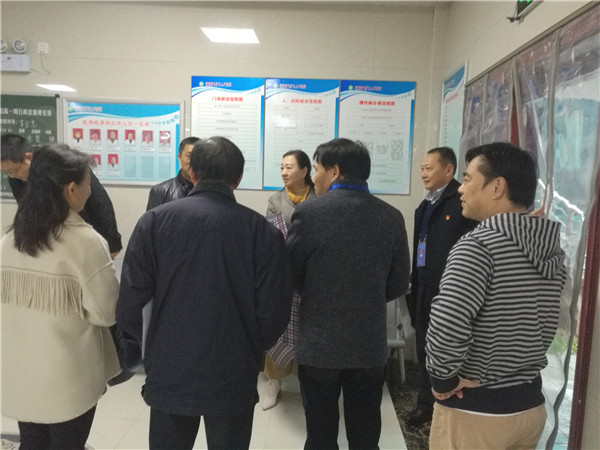 市卫健委党委书记、主任朱菁华莅临市五院指导工作