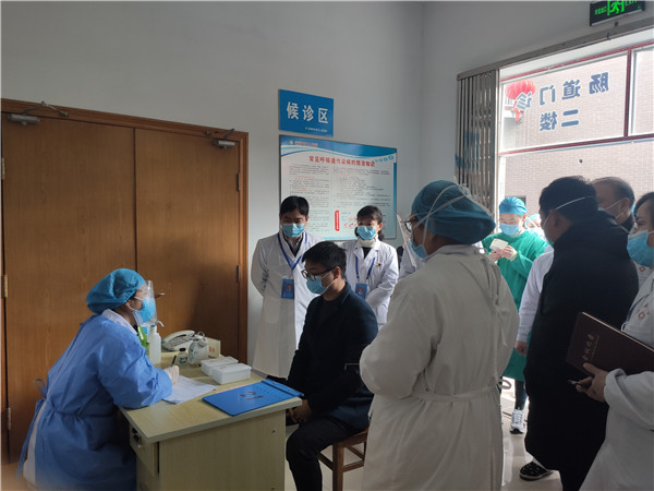 市五院开展新型冠状病毒感染的肺炎疫情应急处置演练