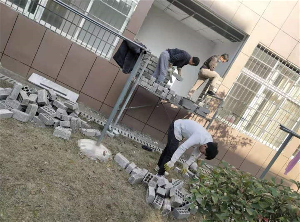 抗击疫情，五院后勤人在行动