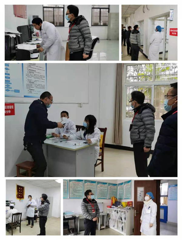 市五院对全院各科室开展巡查工作