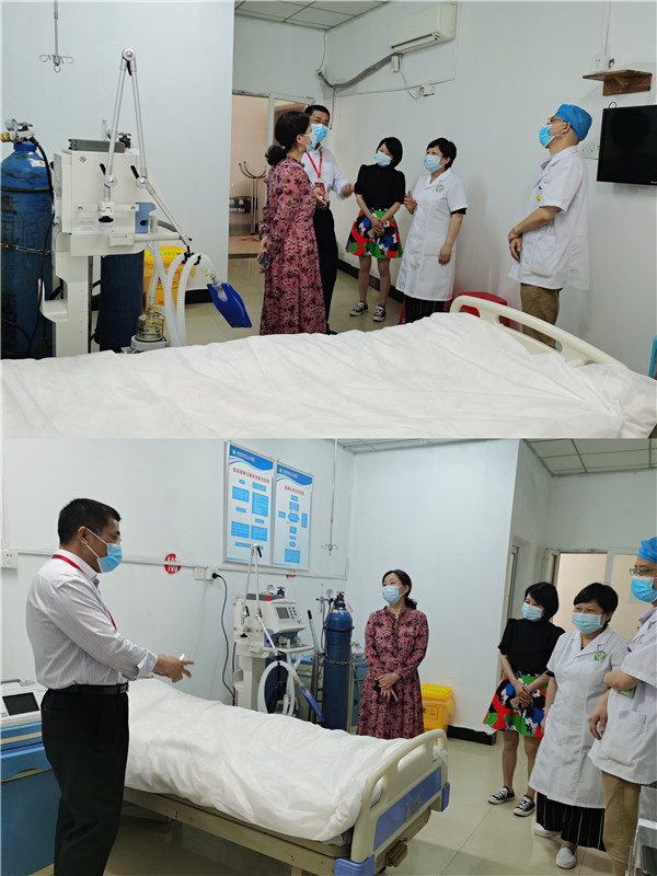市卫健委领导莅临我院视察新冠疫苗接种工作
