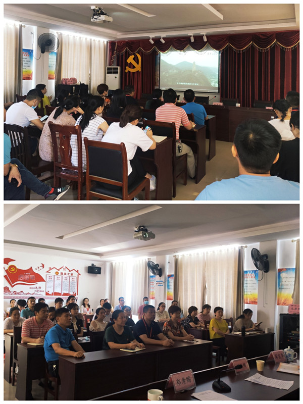 市五院召开“十八大以来的历史”党史学习教育专题学习会