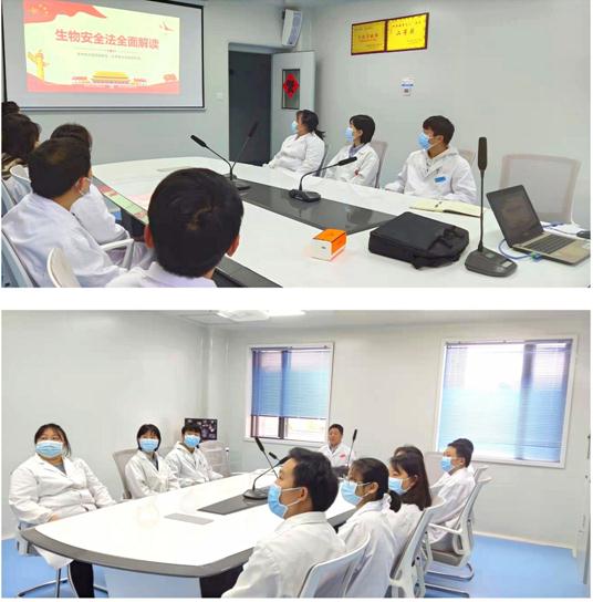 市五院开展《生物安全法》学习宣传活动
