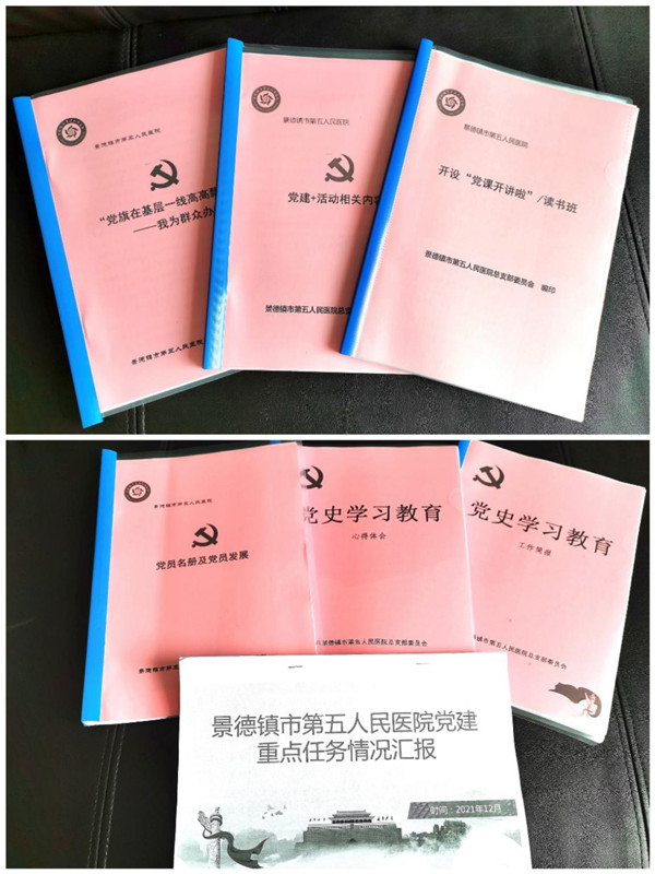 市五院接受市卫健委党建工作督查