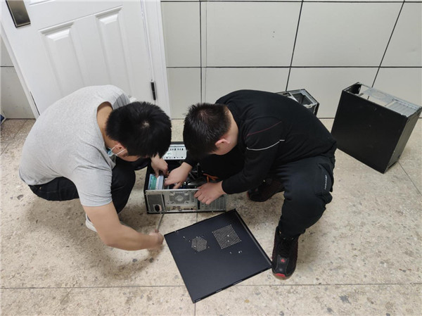 市五院：老旧电脑如此变废为宝