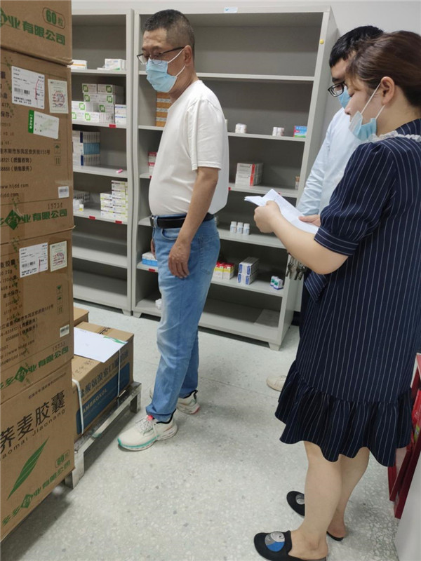 市五院接受市监局药品抽检