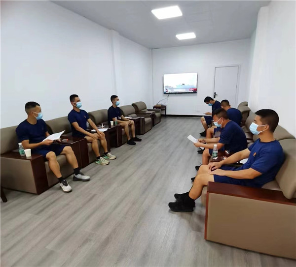 市五院为高新区消防人员进行健康体检