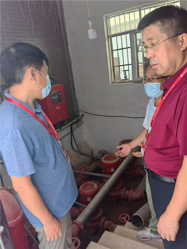 强化安全意识  筑牢安全防线 ——市五院开展全院安全生产大检查