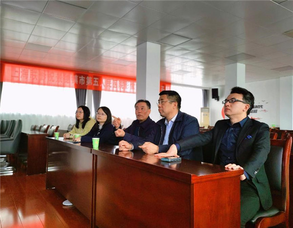 省结防所所长何旺瑞携专家莅临五院指导无结核社区创建工作
