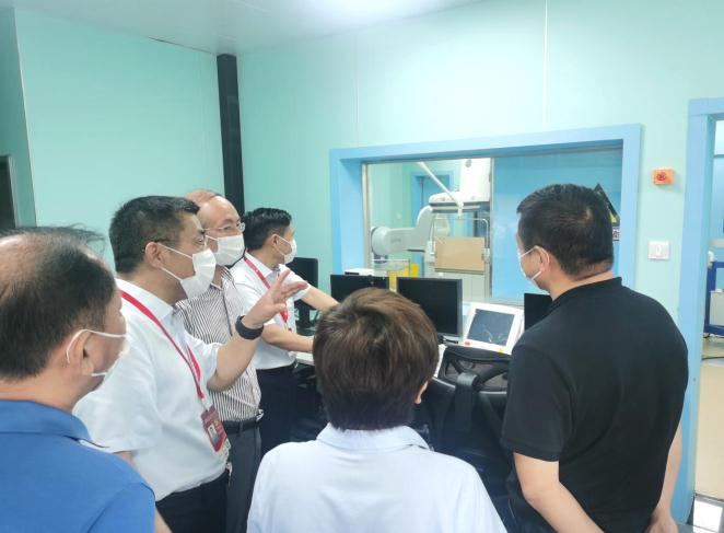 九江市第三人民医院莅临景德镇市五院参观交流