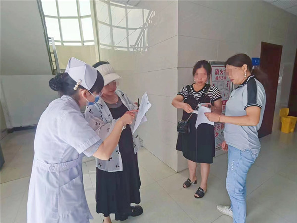 市五院为景德镇正业新能源科技有限公司新入职员工进行健康体检