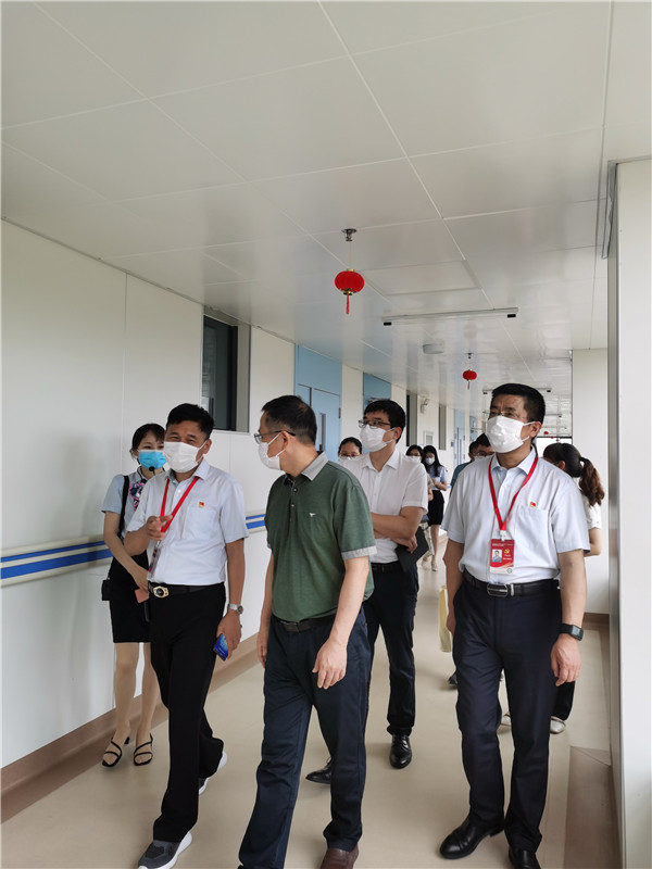 广西柳州市疾控中心结防同仁莅临景德镇市第五人民医院参观无结核社区项目工作