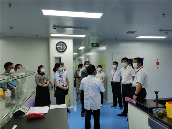 广西柳州市疾控中心结防同仁莅临景德镇市第五人民医院参观无结核社区项目工作