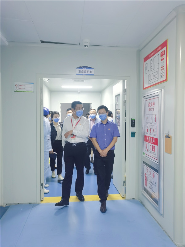 浮梁县人民医院莅临景德镇市第五人民医院参观交流