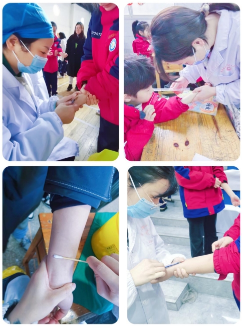 市五院为市直学校新生进行结核病筛查