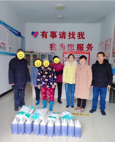 市五院开展春节前结对帮扶走访慰问活动