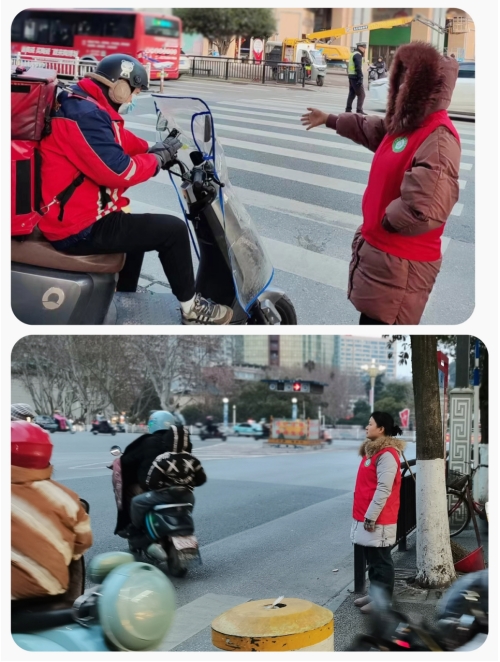 市五院积极参与文明交通志愿服务活动 倡导安全出行新风尚