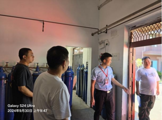 市第五人民医院开展节前安全生产大检查
