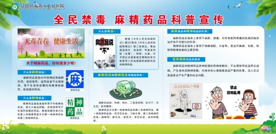市五院开展“合理用药,远离精麻药品滥用”宣传活动