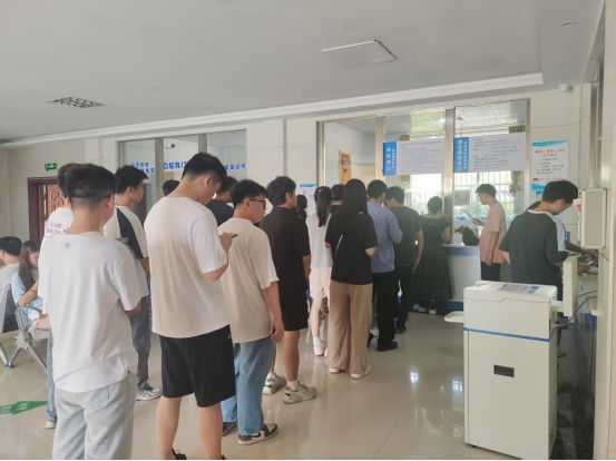 市五院暖心护航企业新职工 健康体检构筑医企连心桥